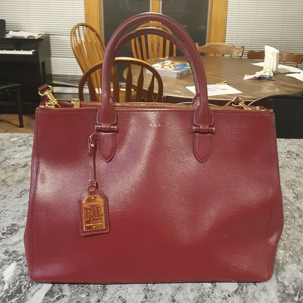 Lauren Ralph Lauren Newbury Double Zip Satchel